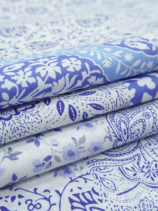 Поплин Кутюрье, ш.2.2м, хлопок-100%, 105гр/м.кв - Купава фото 5