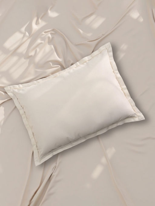 Наволочка SL Home Percale 300ТС, 5070+3 см, молочная, перкаль, хлопок 100% - Sima-land home фото 3