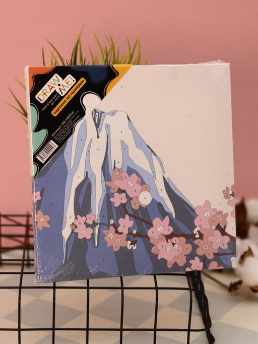 Картина по номерам на подрамнике Draw Me! Volcano, (20*20 см)