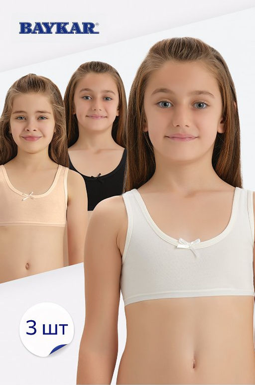 Майка-топ для девочки 3шт. Baykar  фото 8