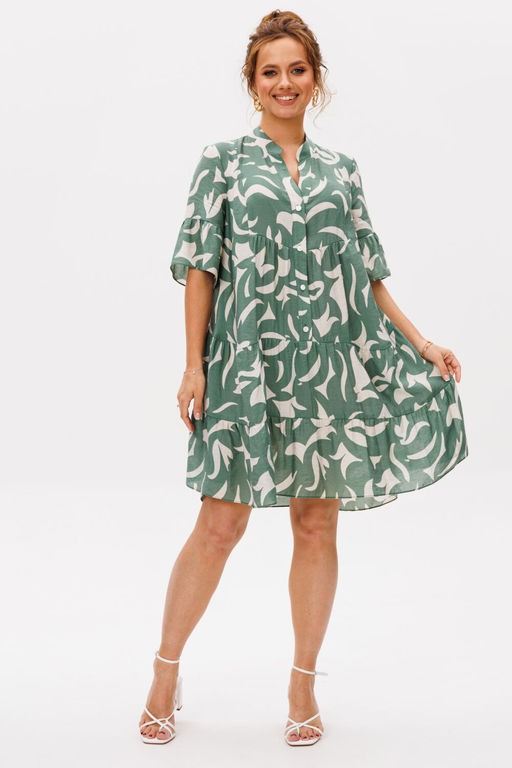 Платье Mubliz 348 олива