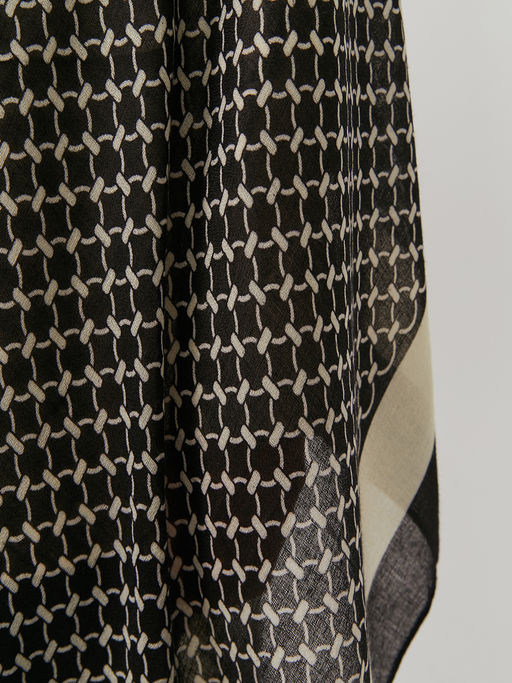 Большой, мягкий, тонкий и очень нежный двусторонний палантин - Tantino фото 5