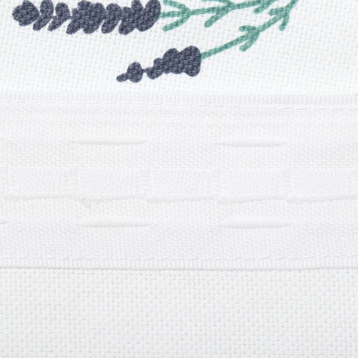 Шторы для кухни с подхватами Этель «Полевые цветочки», 150×180 см - 2 шт., рогожка 176 г/м²