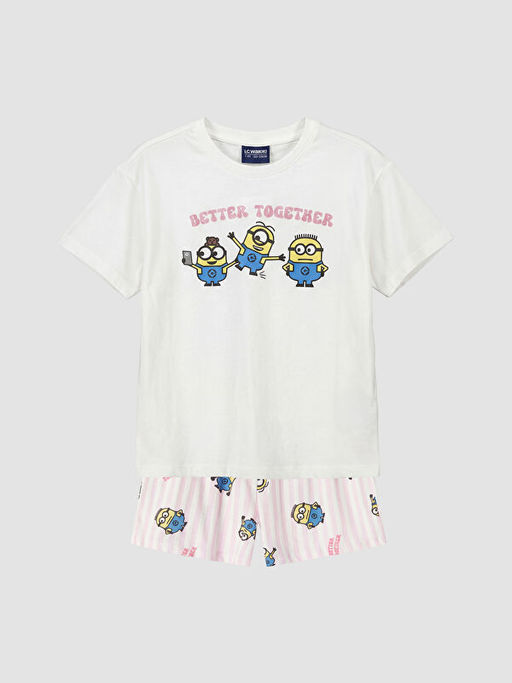 Пижама для девочки Minions с шортами