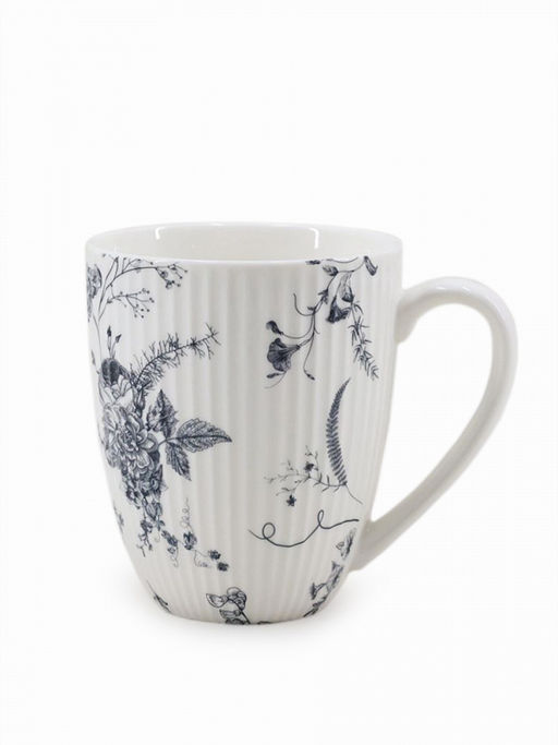 Кружка 370 мл белый фарфор