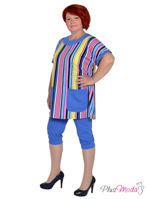 Бриджи Модель №1657 размеры 44-84 - Plusmoda фото 16