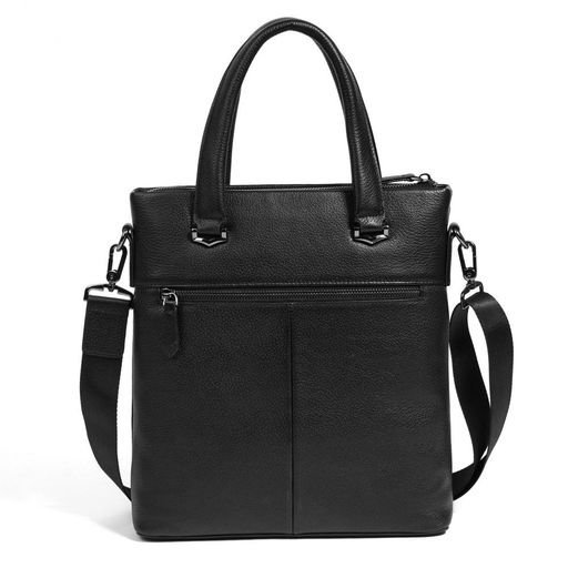 Сумка мужска, кожа, MIRONPAN 860423 Черный