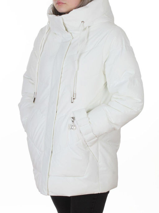 YR-6612 WHITE Куртка зимняя женская (150 гр. холлофайбер)