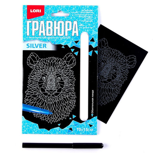 Гравюра малая «Обаятельная панда»