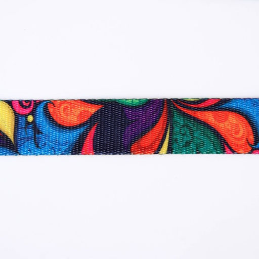 Поводок Невозможно слиться с улицей, 2.5 см, 1.5 м - Пушистое счастье фото 5