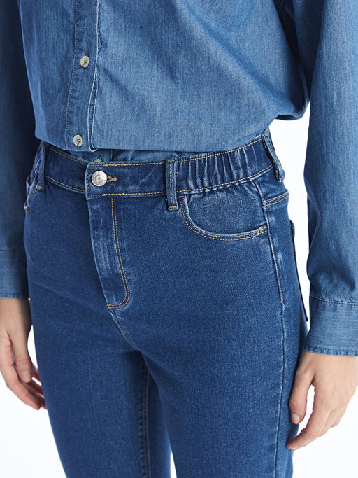 Slim Fit Kad?n Jean Pantolon