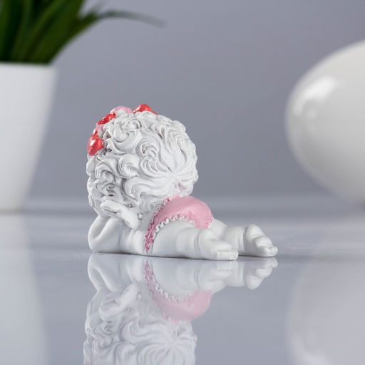 Фигура Ангел лежит личико на ручках 8?5.5?6.5 см