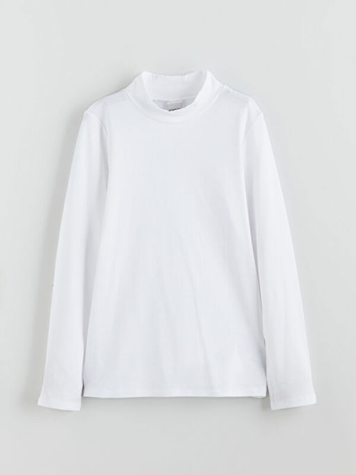 Yar?m Bal?k?? Yaka K?z ?ocuk Ti??rt