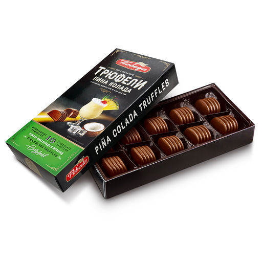 Трюфели шоколадные "Пина колада", 130гр