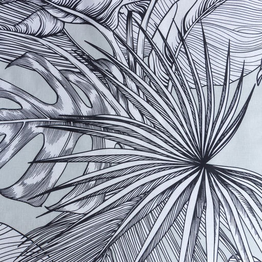 Постельное бельё дуэт «Этель» Gray tropics, поплин