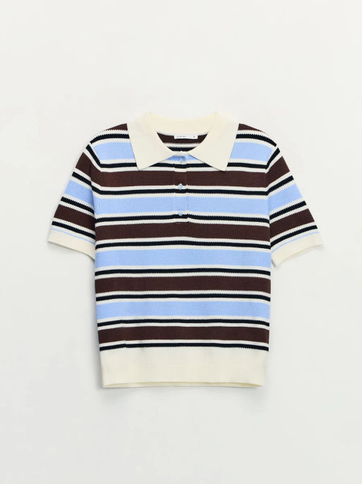 Джемпер-поло из вискозы / Zarina фото 8