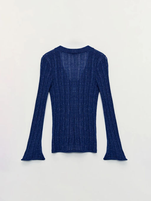 Джемпер на завязках с вискозой в составе / Zarina  фото 3