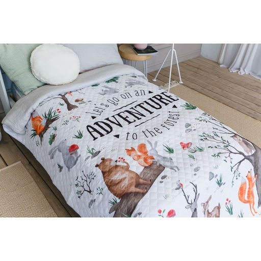 Покрывало детское Этель 1,5 сп Adventure, 145х210 см, микрофибра  фото 8