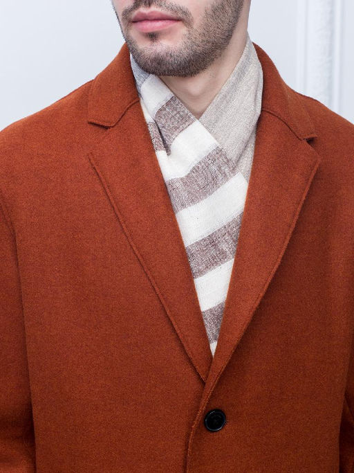 Шарф муж. хл+лен 90х180 LG39-729-15 - Labbra фото 2