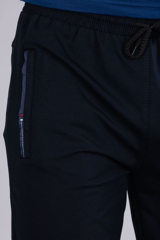 брюки спортивные 
 3.MMT003A-синий-тёмный - Iron man фото 4