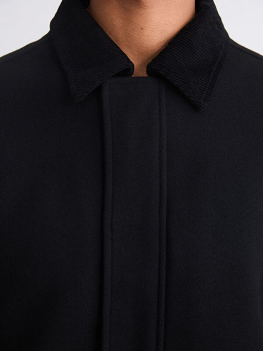 Standart Kal?p G?mlek Yaka Erkek Mont