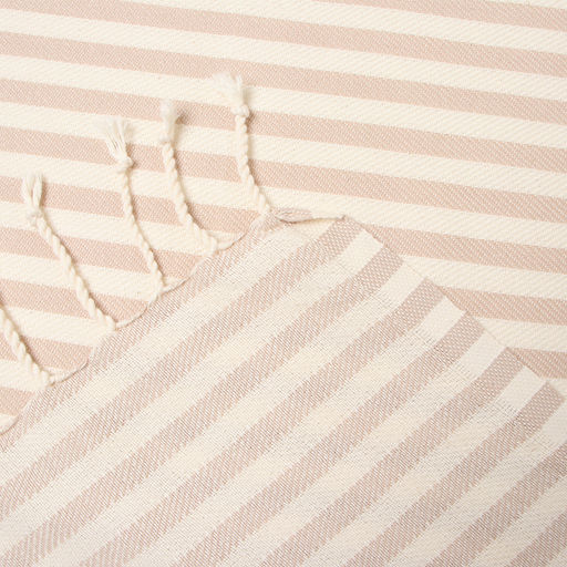 Пештемаль Полосы 100х180 см, бежевый - Lovelife фото 3