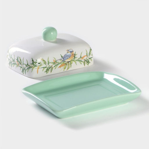 Масленка Доляна «Флора и Фауна», 17×12.5×8.5 см