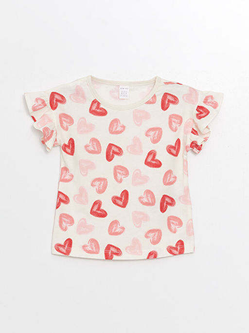 Bisiklet Yaka K?z Bebek ?ortlu Pijama Tak?m? - Waikiki фото 2