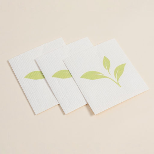 Салфетки для уборки универсальные SL Home, из целлюлозы и хлопка, 3 шт., 17×19 см, серые