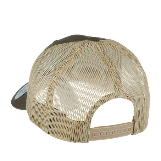 Бейсболка FLEXFIT арт. 6606T (коричневый / бежевый)  фото 3