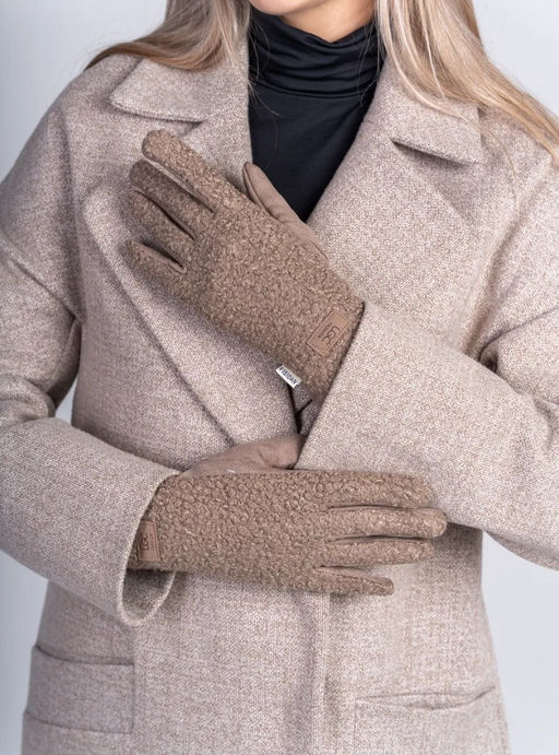 K13180 Перчатки утепленные БЕЖЕВЫЙ