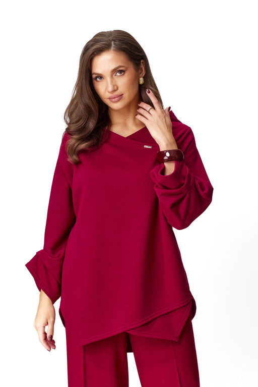 Костюм Anastasia 1145 бордо  фото 6