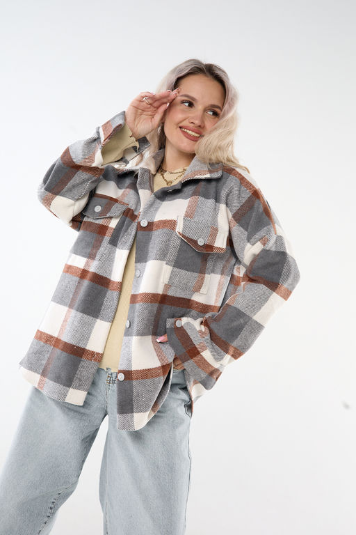 Рубашка женская в клетку РЖК-01