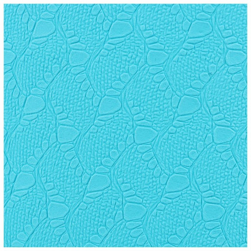 Коврик для фитнеса и йоги ONLYTOP, нескользящий, 183×61×0.6 см, цвет серый/голубой