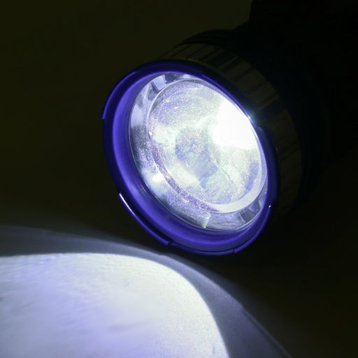 Фонарь прожекторный аккумуляторный, 1200 мАч, 11 LED, 2 режима, 17 х 9.5 х 7.3 см, синий - Simaland фото 4