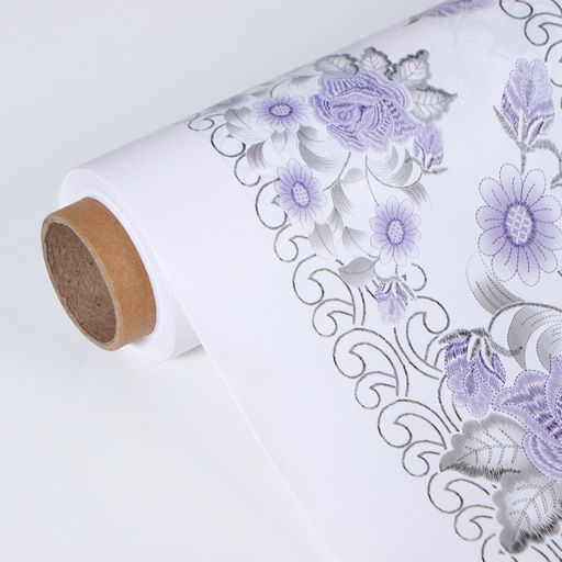 Клеёнка на стол Доляна, на нетканой основе, ширина 137 см, толщина 0.19 мм, рулон 20 м