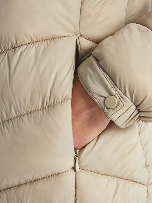 Kad?n Kap??onlu D?z ?i?me Mont - Waikiki фото 3