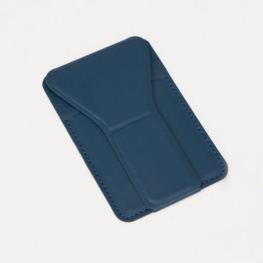 Картхолдер на телефон, искусственная кожа, цвет синий - Simaland фото 3