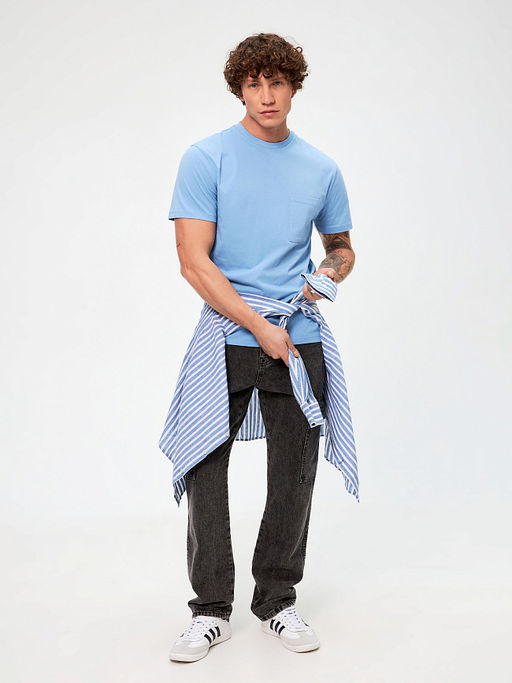 Футболка муж. Hondas синий - Concept club фото 9