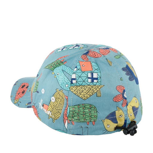 Детская бейсболка HERMAN арт. CONQUEST 033 (голубой)