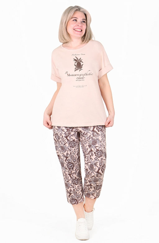 Костюм Уют К-321 (46-64) кулирка - Лотос фото 23