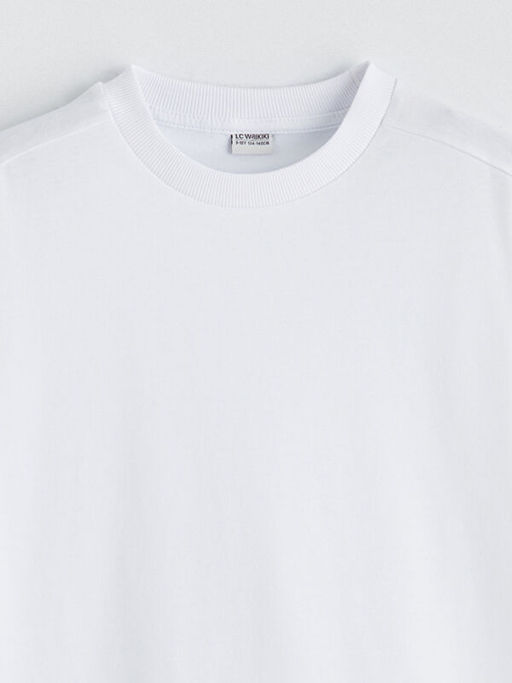 Bisiklet Yaka Basic Erkek ?ocuk Ti??rt