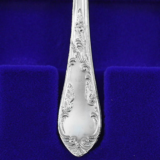 "Посольский" Ложка чайная из нержавеющей стали 14см, набор 6шт, подарочная упаковка (Россия)