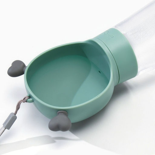 Поилка прогулочная 585 мл, зелёная - Пижон фото 7