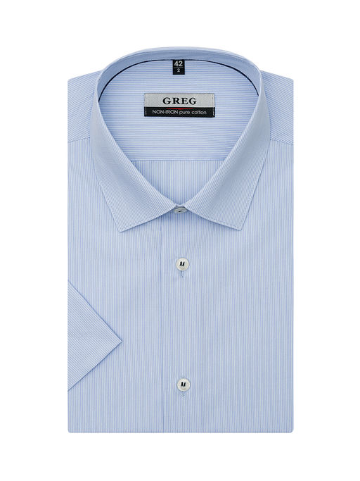 Сорочка мужская короткий рукав GREG 211/201/1764/Z/1p  фото 7