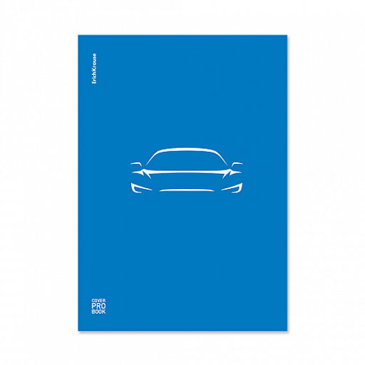 Цена за 3 шт. Тетрадь общая ученическая с пластиковой обложкой на скобе ErichKrause Mirage, синий, А4, 48 листов, клетка_MIX-PACK  фото 4