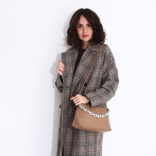 Сумка кросс-боди на молнии, цвет бежевый - Simaland фото 8