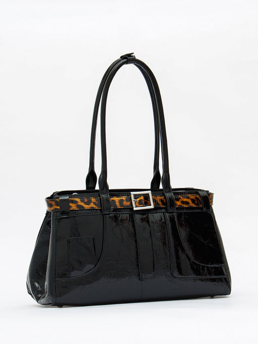 Сумка 2340Y black Polina&Eiterou