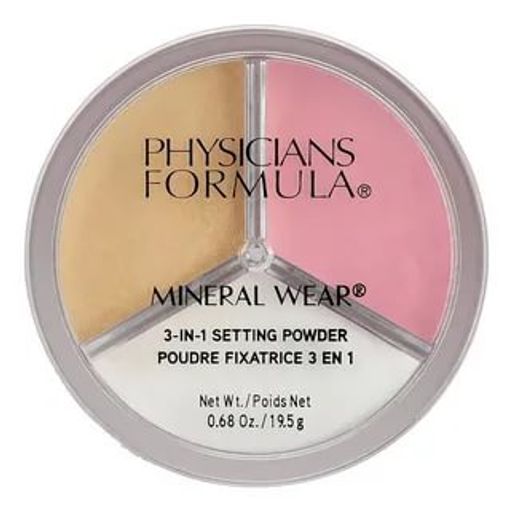 Physicians Formula Пудра рассыпчатая 3в1 Mineral Wear, 19.5 г