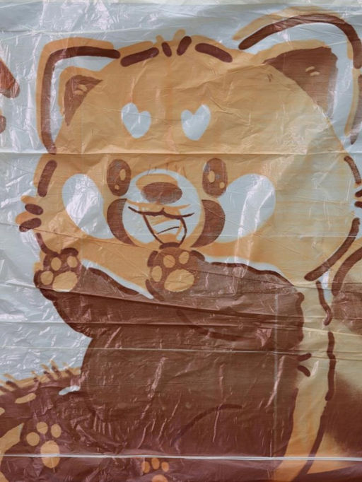 Декоративные пакеты на завязках "Little raccoon", 30 шт/рулон (45*40 см)